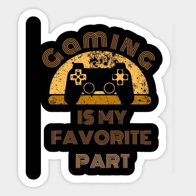 Gaming is my favorite part Sticker by Bravery